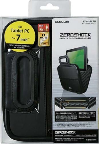 Elecom Zeroshock תיק פנימי למחשב טאבלט 7 אינץ 'עם ידיות [שחור] TB-01ZSBIBHBK
